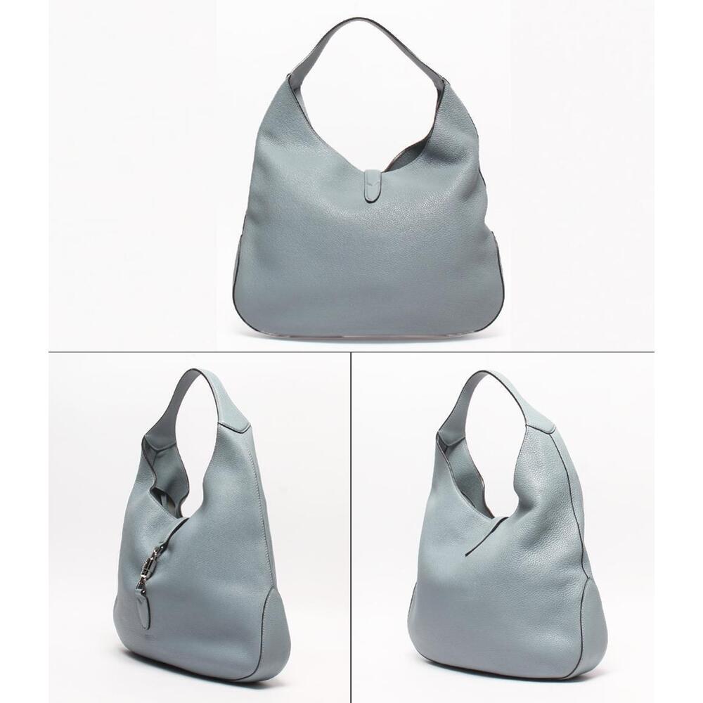 Gucci Grained Calfskin Jackie Hobo light blue - Picture 2 of 6